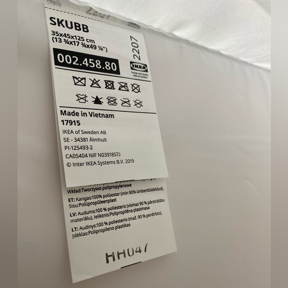 Ikea Skubb hanging closet organizer - Picture 5 of 5